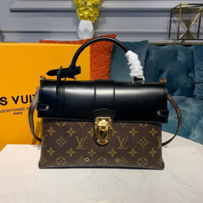 Replica Louis Vuitton Monogram Canvas One Handle Flap Bag Mm M43125